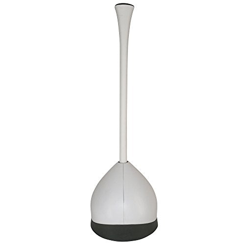 Oxo Good Grips Stainless Steel Bathroom Toilet Plunger and Caddy