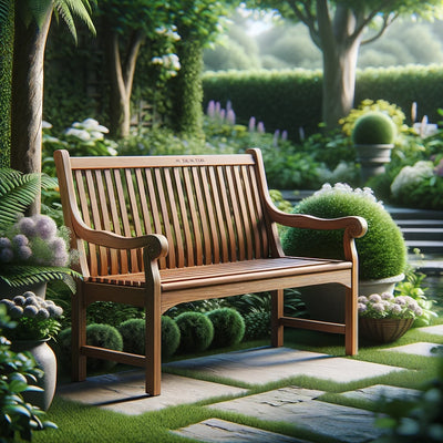 Outdoor Wooden Bench